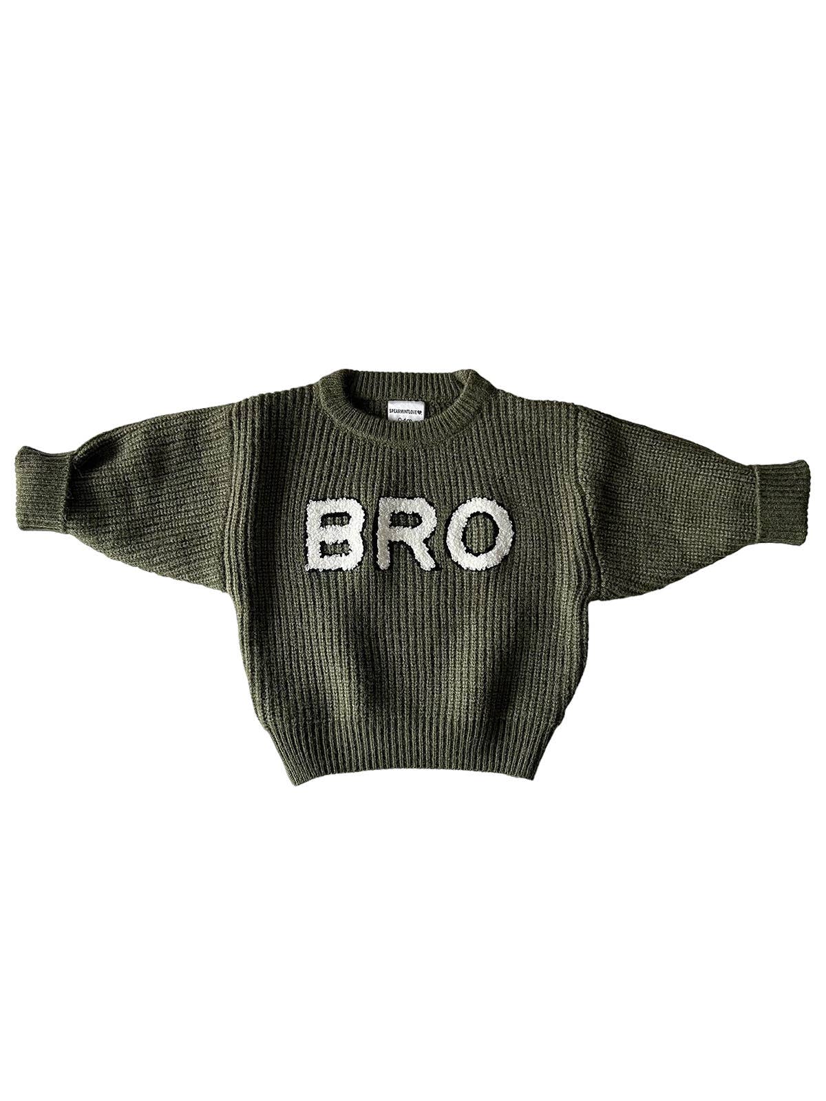 Bro Knit Sweater, Wilderness: 12 - 18 mo.