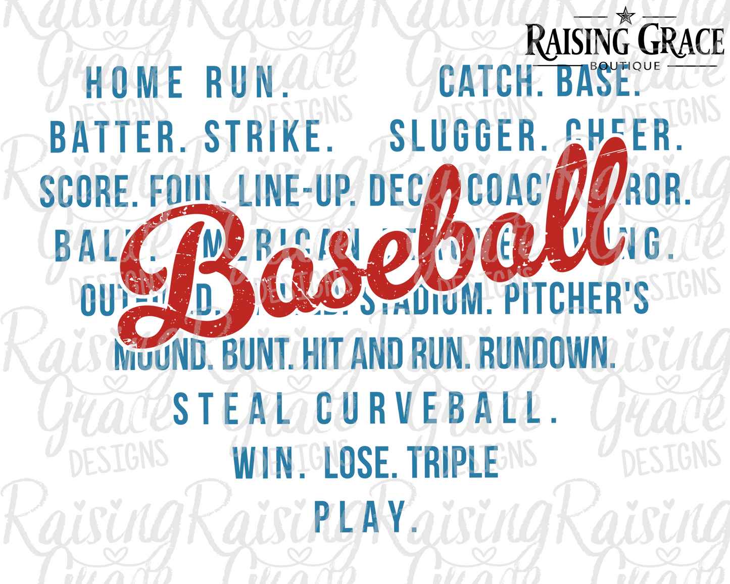 Baseball Heart - Adult T-Shirt - Comfort Colors