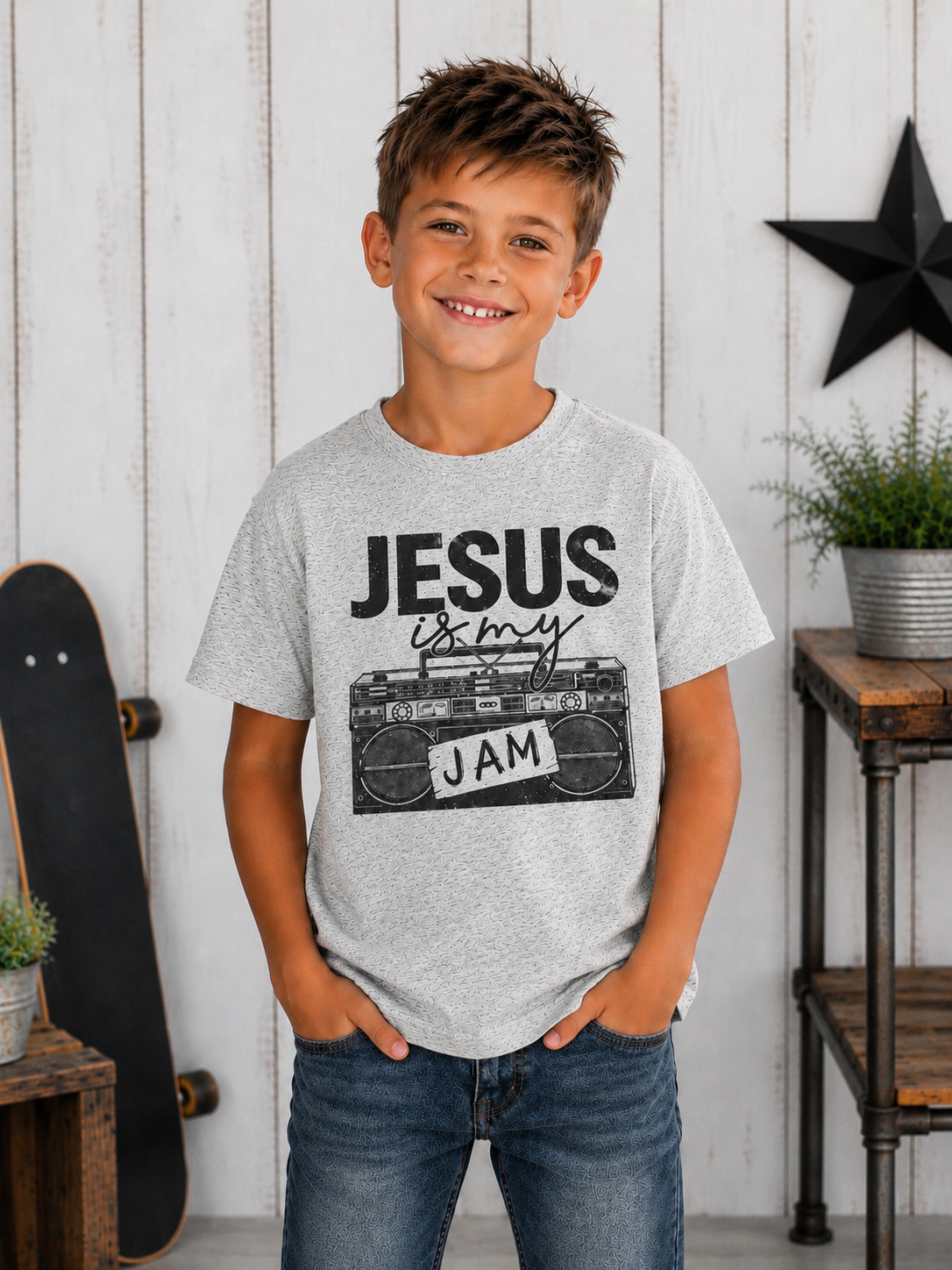 Jesus Is My Jam - Youth T-Shirt