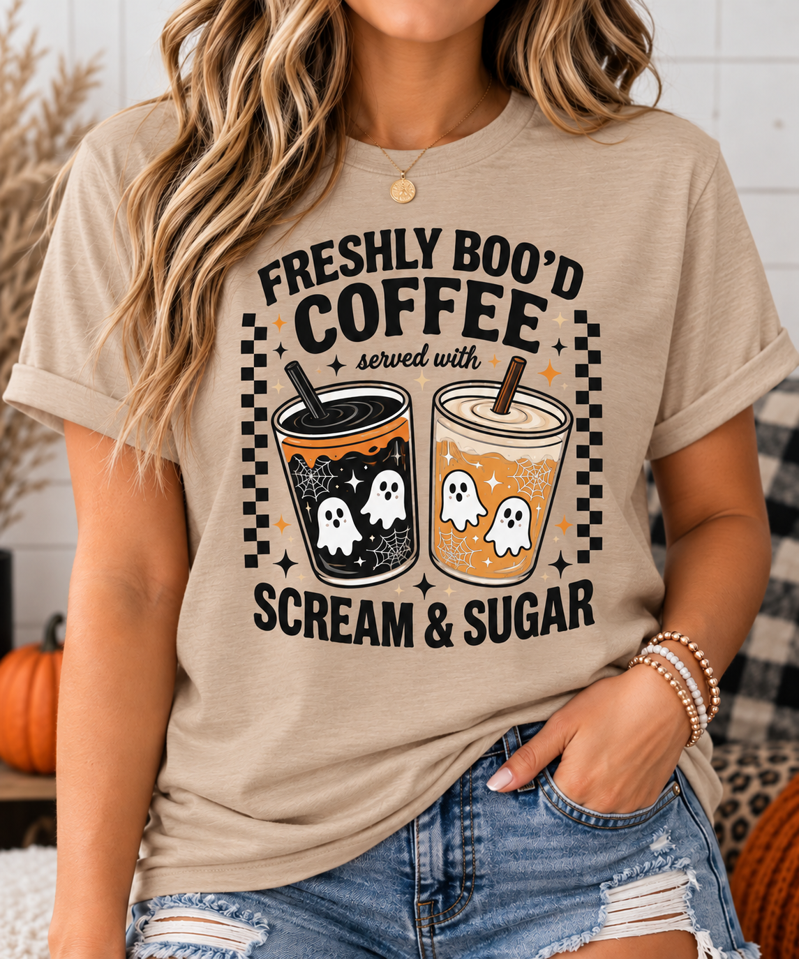 Freshly Boo'd Coffee Graphic Tee – Scream & Sugar