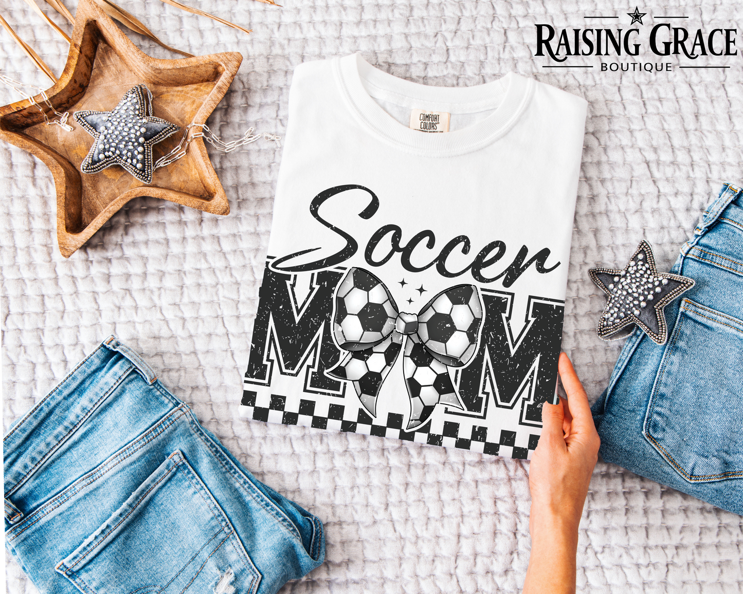 Soccer Mom - Adult T-Shirt - Comfort Colors