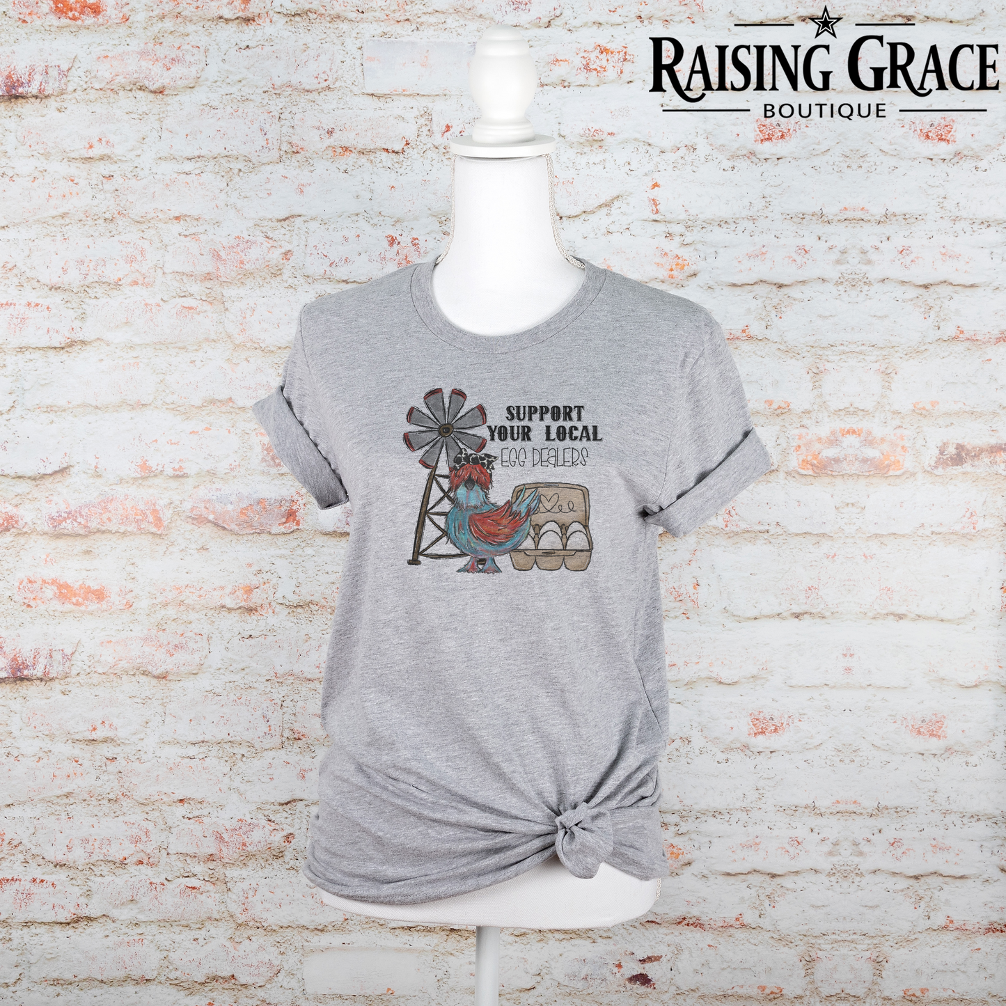 Support Your Local Egg Dealer - Adult T-Shirt