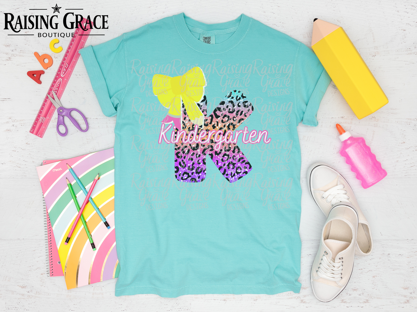 K - Kindergarten - Youth T-Shirt - Comfort Colors