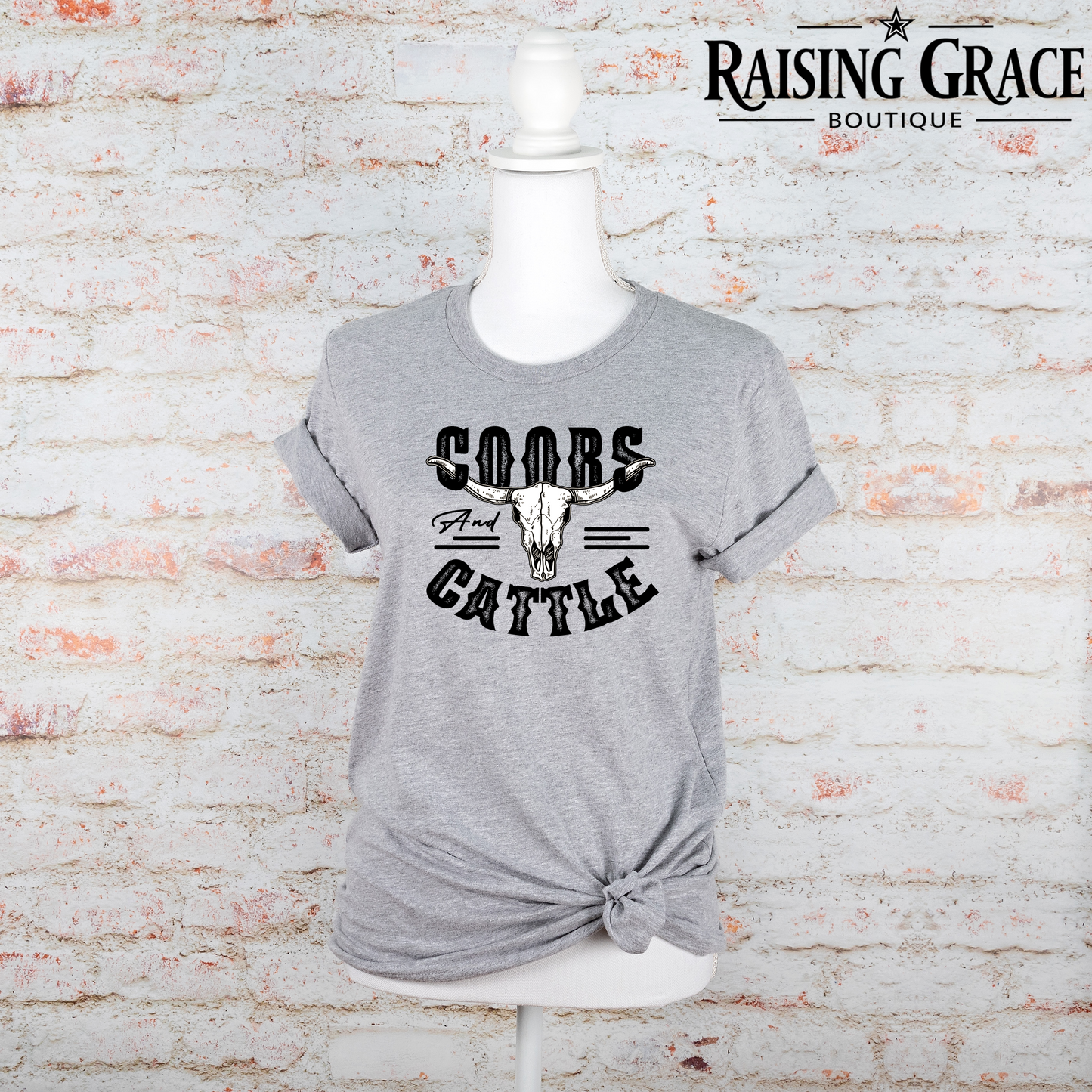 Coors and Cattle - Western Tee - Adult T-Shirt