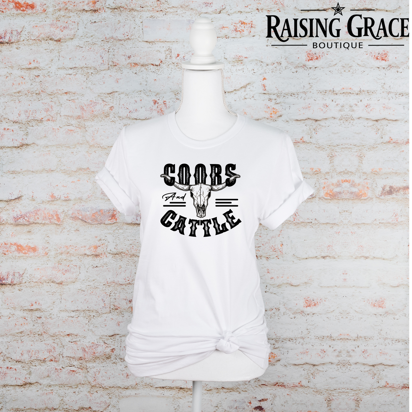 Coors and Cattle - Western Tee - Adult T-Shirt