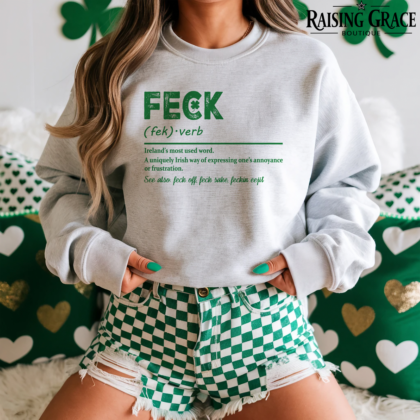 FECK - St. Patrick's Day - Adult Sweatshirt