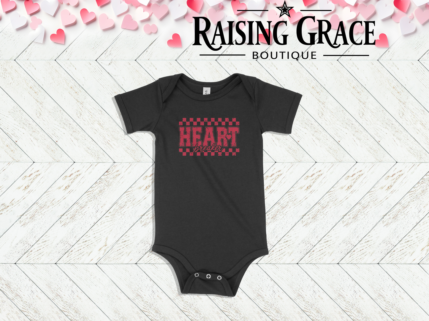 Heartbreaker - Valentines - Baby Bodysuit