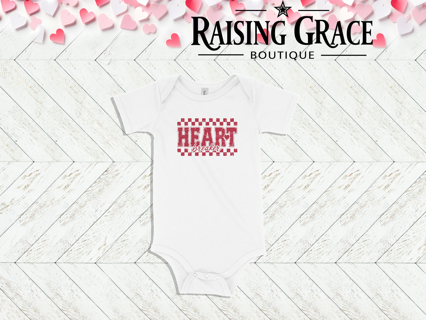Heartbreaker - Valentines - Baby Bodysuit
