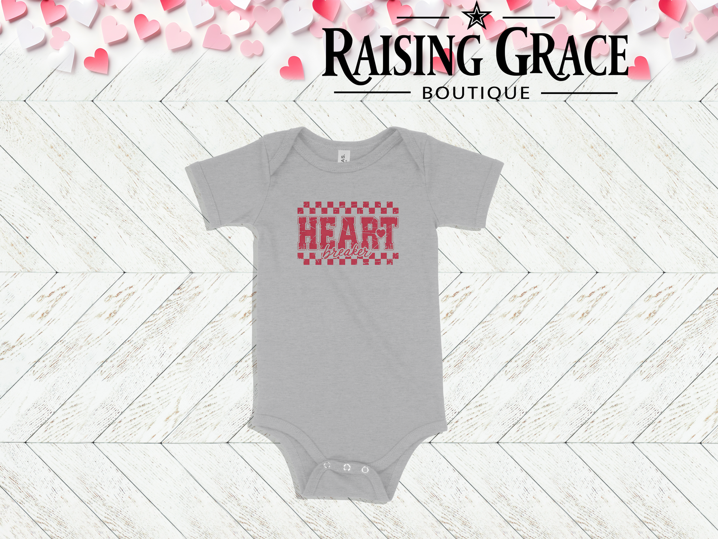 Heartbreaker - Valentines - Baby Bodysuit