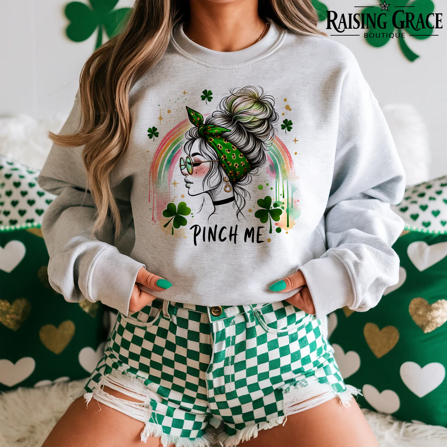 Pinch Me - St. Patrick's Day - Adult Sweatshirt