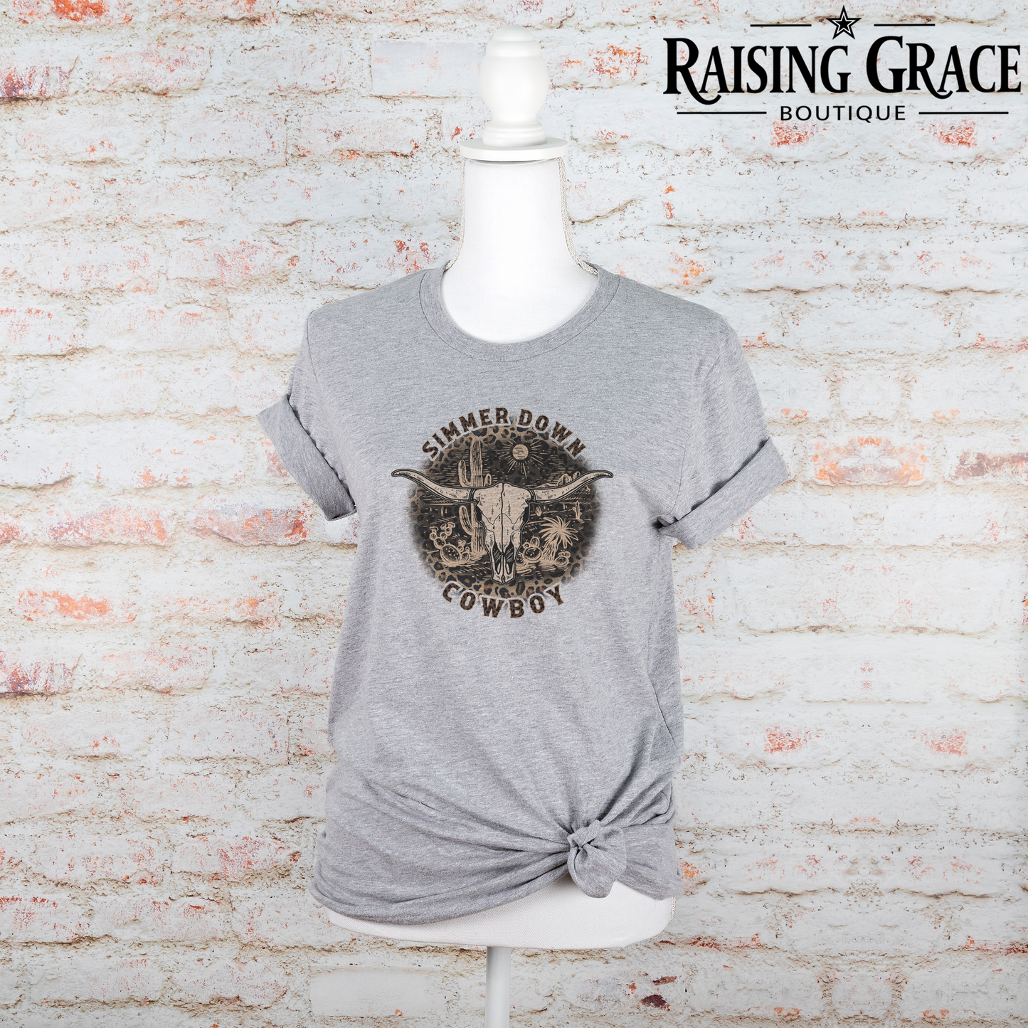 Simmer Down Cowboy - Adult T-Shirt