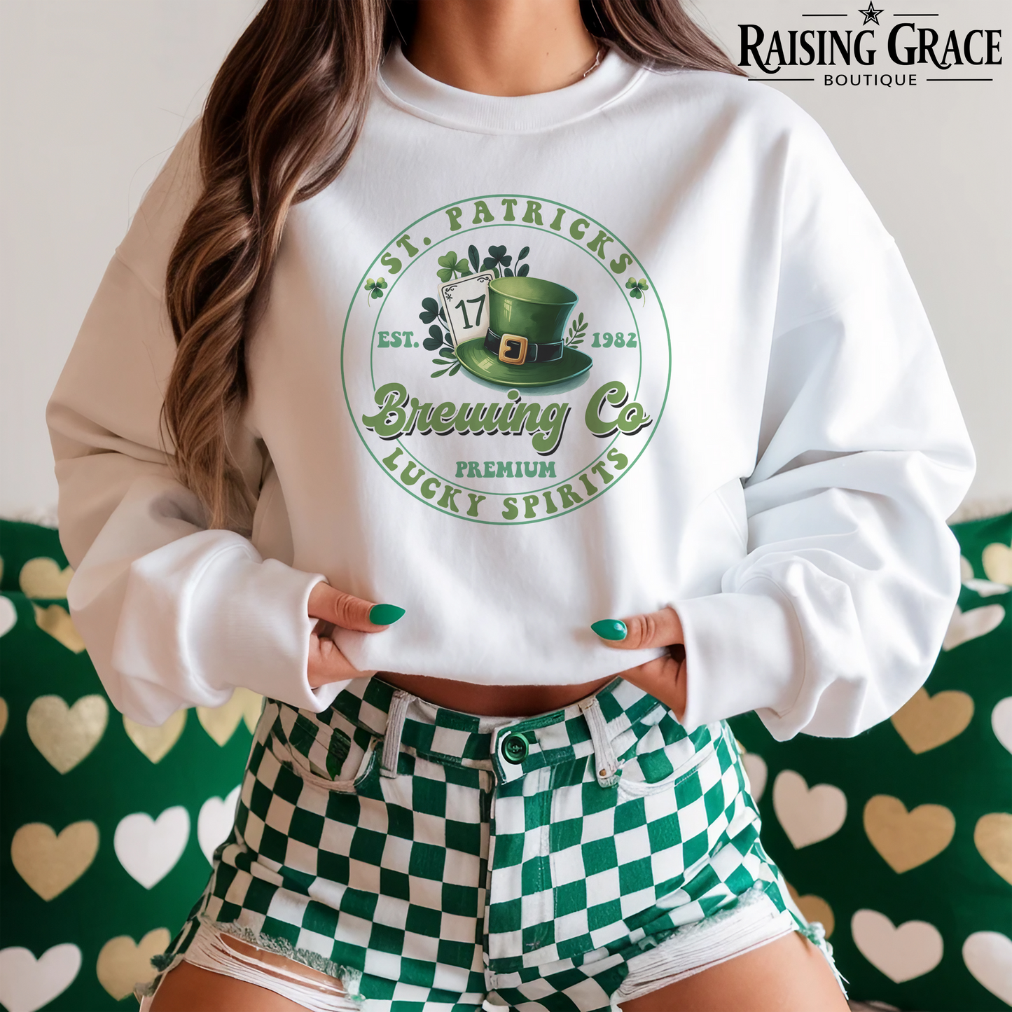 St. Patrick's Brewing Co. - St. Patrick's Day - Adult Sweatshirt