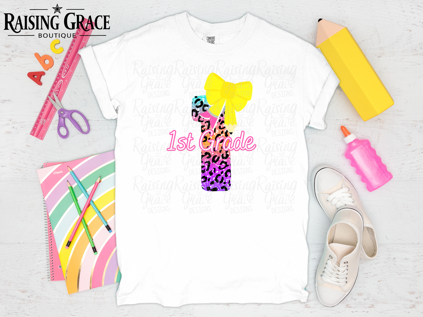1st Grade - Youth T-Shirt - Comfort Colors