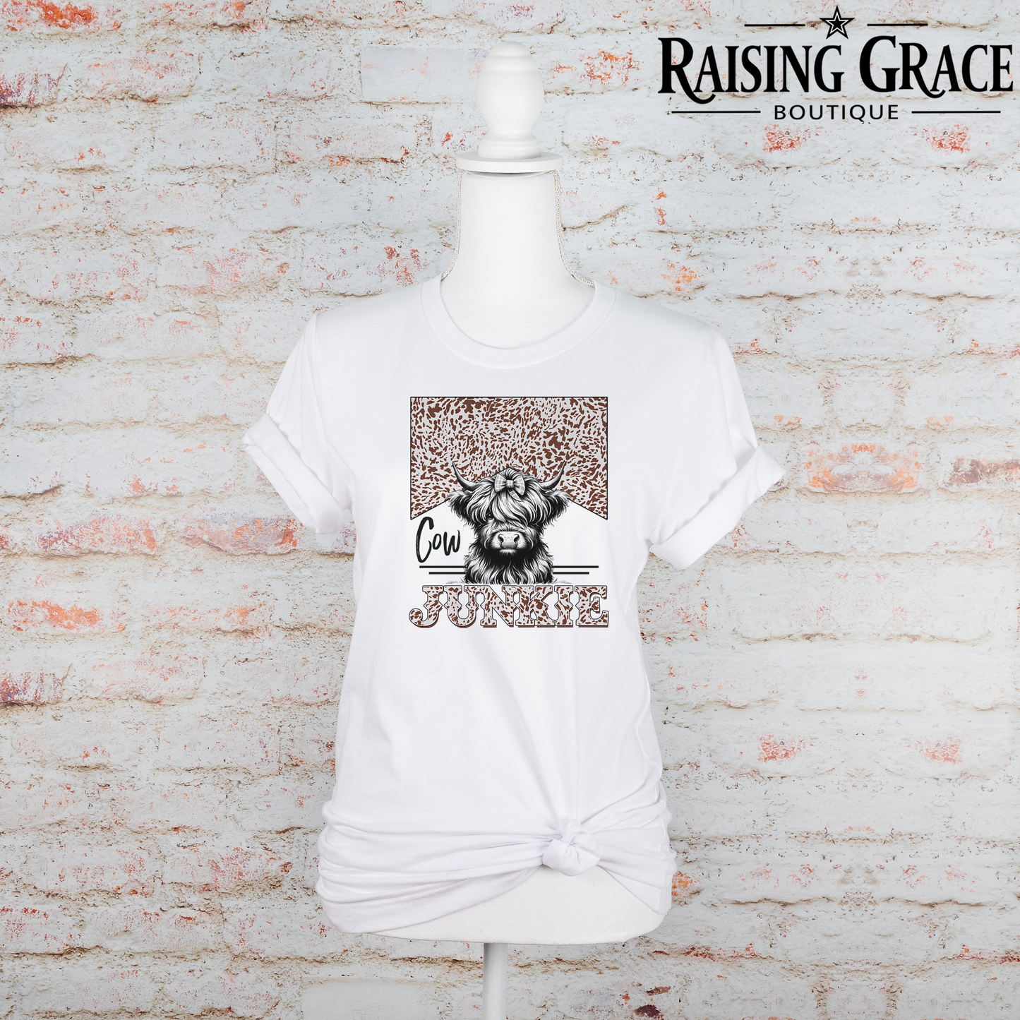 Cow Junkie - Adult T-Shirt