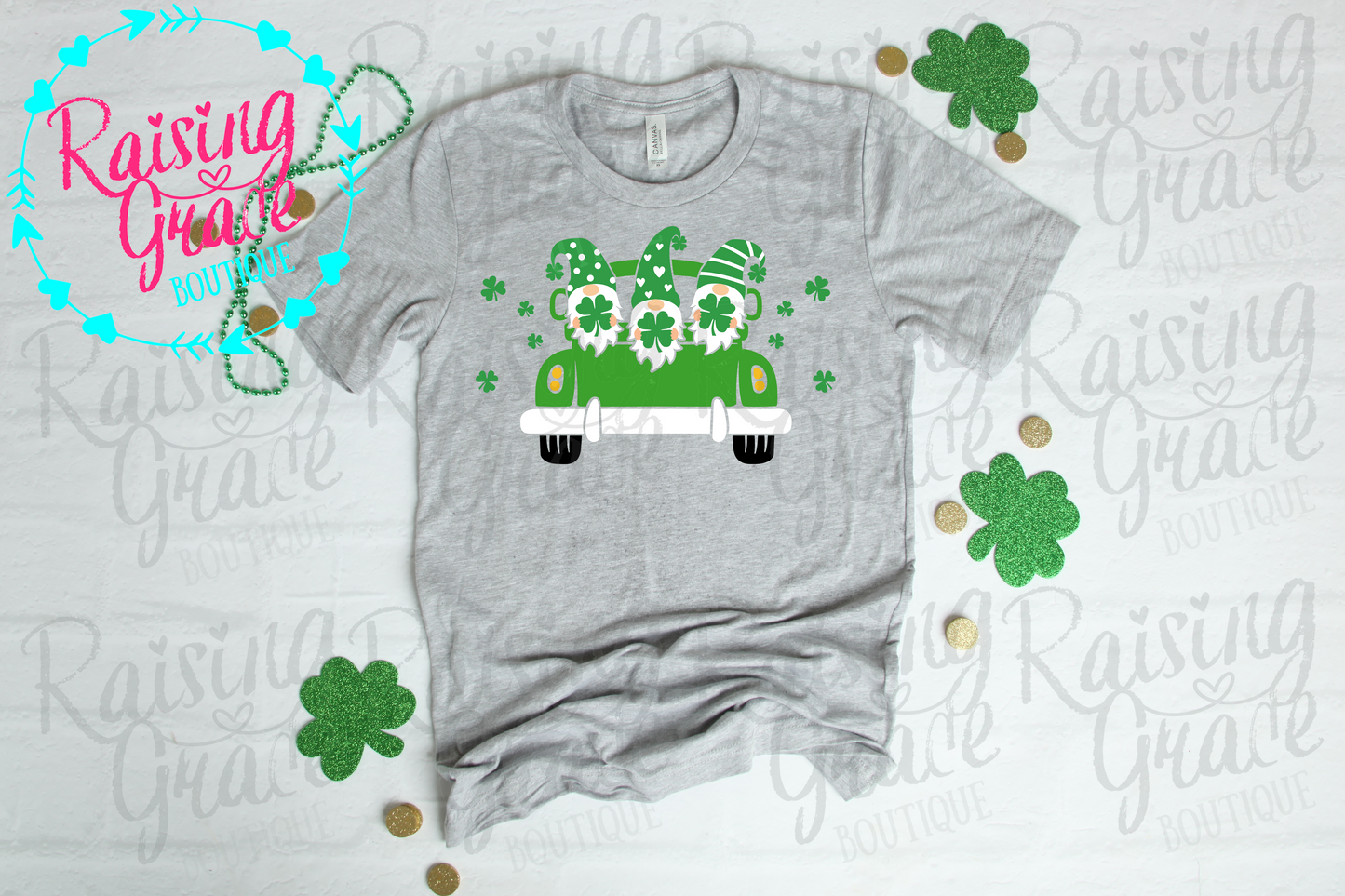St. Patrick Gnome Truck Shirt - Adult