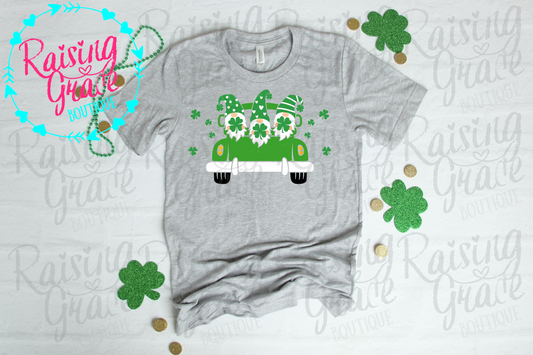 St. Patrick Gnome Truck Shirt - Adult