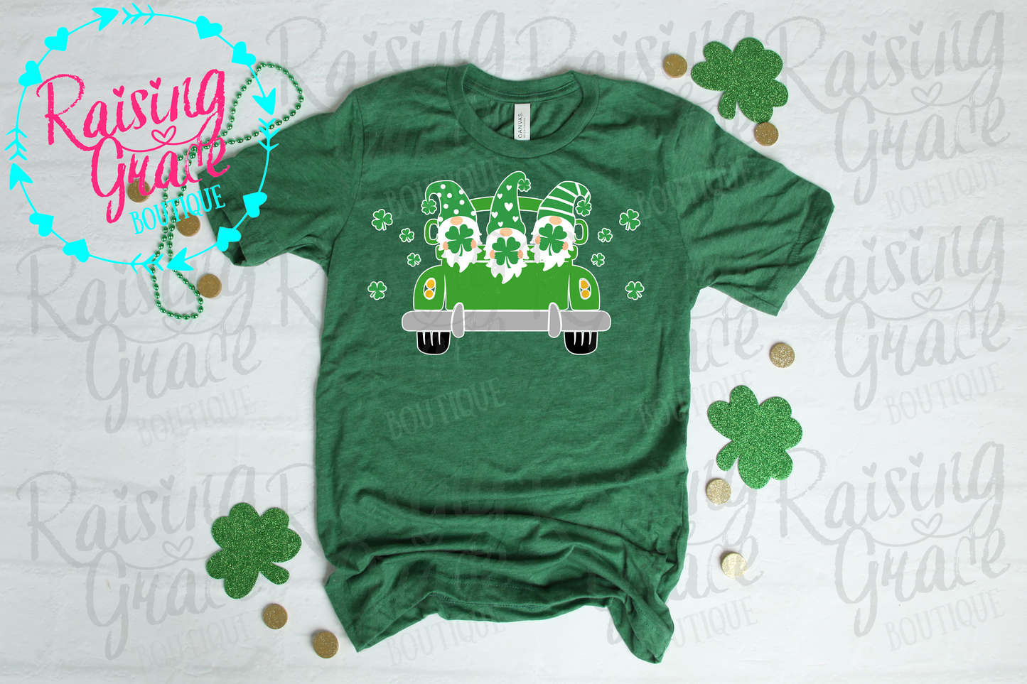 St. Patrick Gnome Truck Shirt - Adult