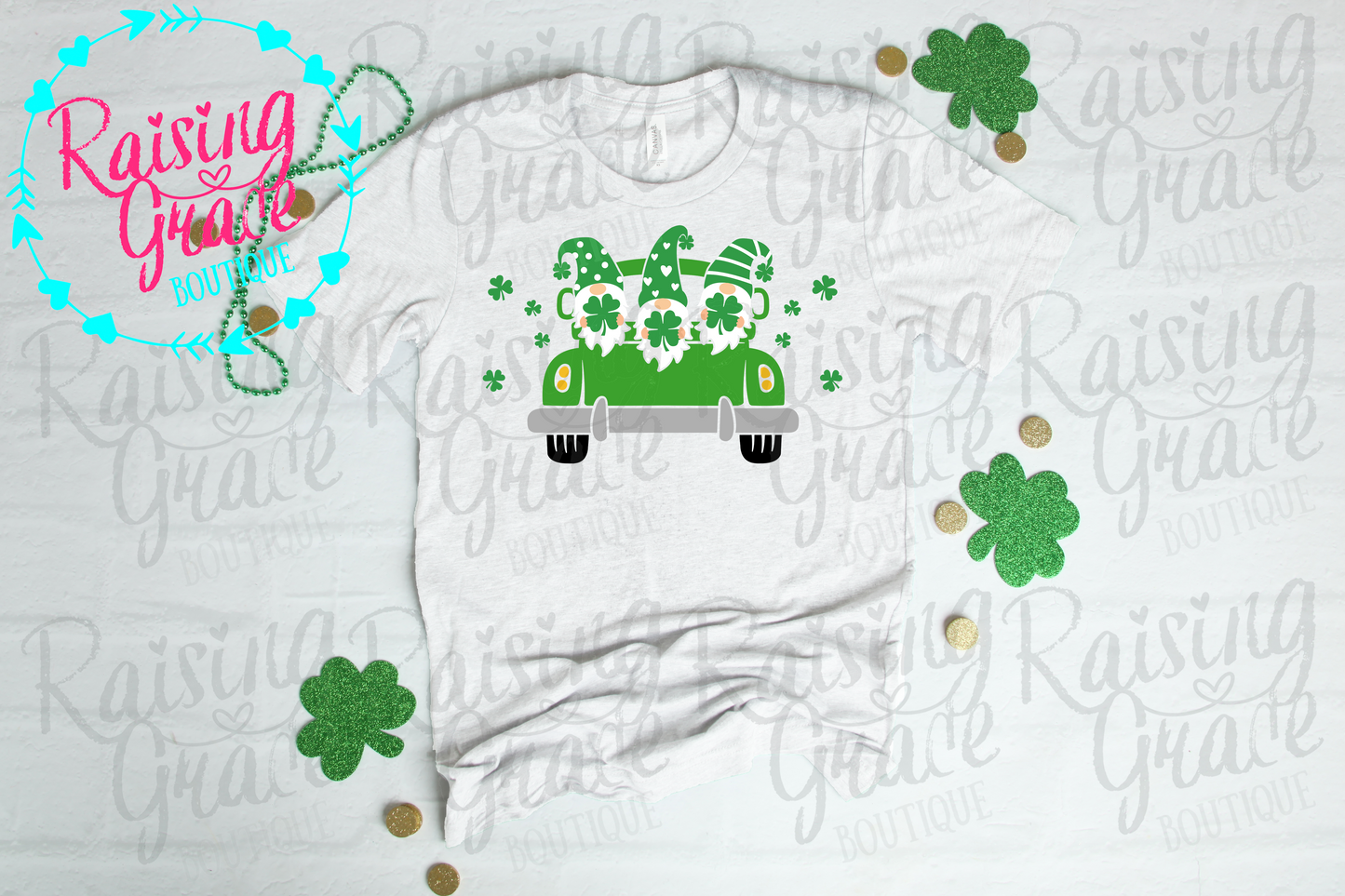 St. Patrick Gnome Truck Shirt - Adult