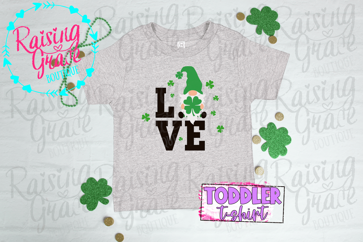 LOVE Gnome Shirt - Toddler