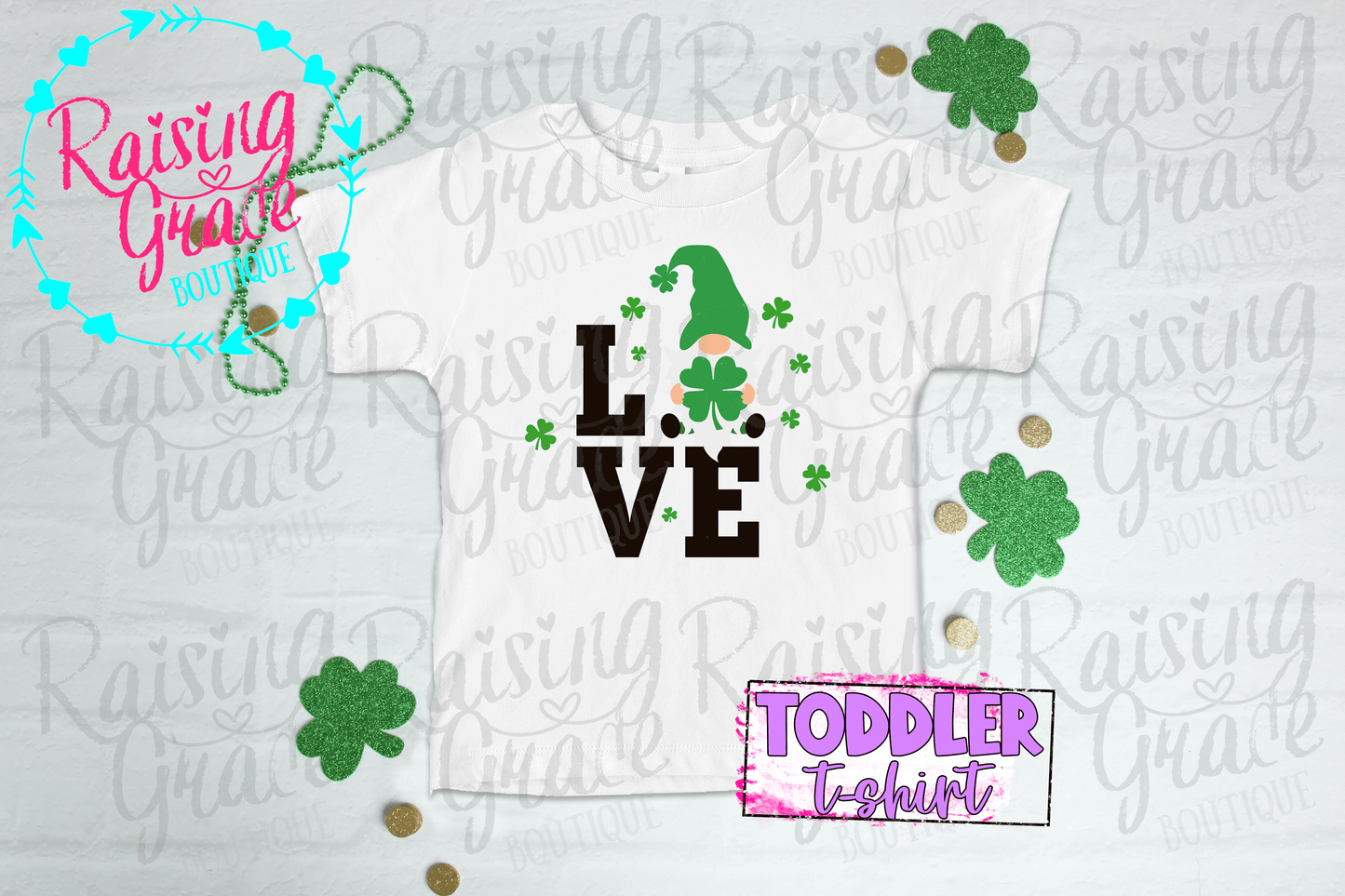 LOVE Gnome Shirt - Toddler