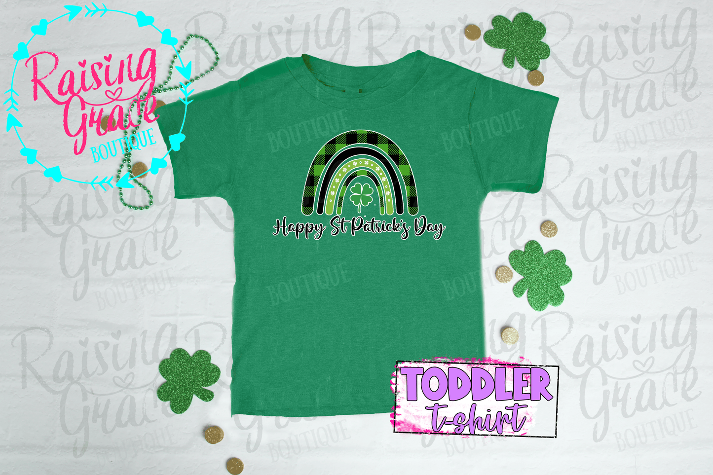 St. Patrick's Rainbow Shirt - Toddler