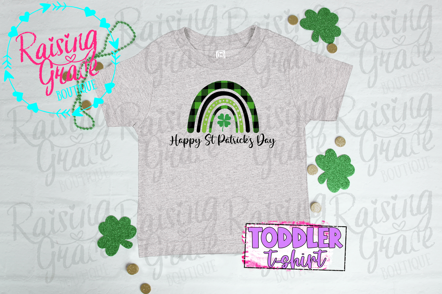 St. Patrick's Rainbow Shirt - Toddler