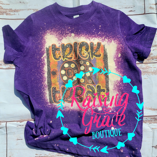Trick or Treat - Bleached Tee