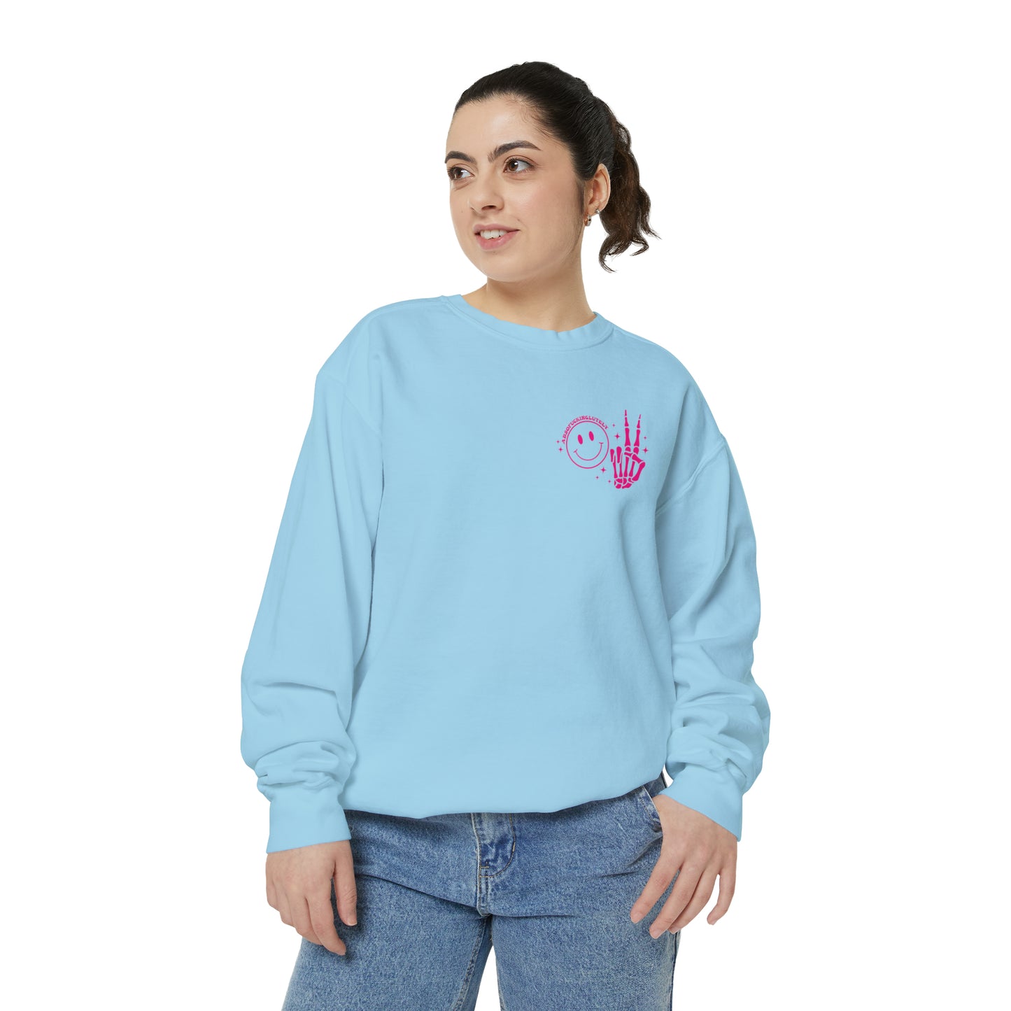 AbsoFuckingLutely - Unisex Garment-Dyed Sweatshirt - Adult