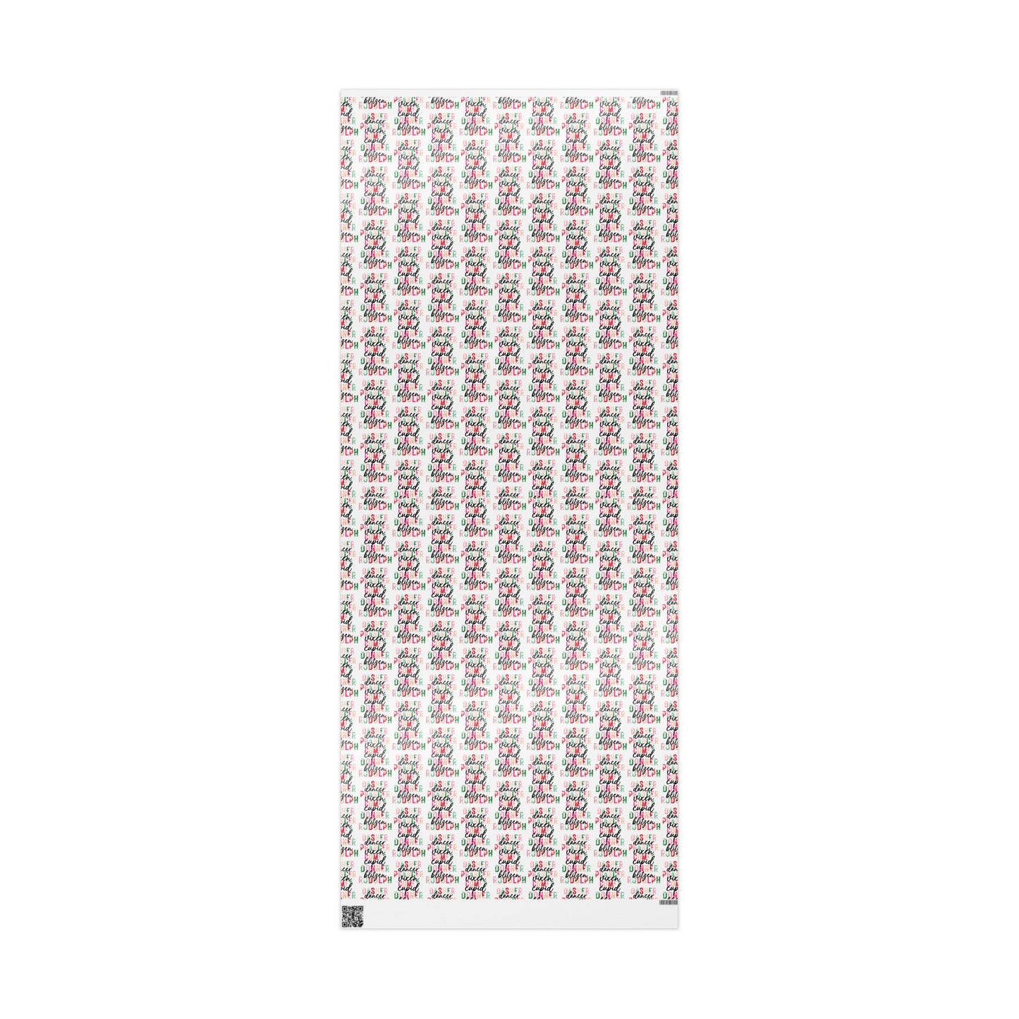 Reindeer Names Pattern - Wrapping Paper