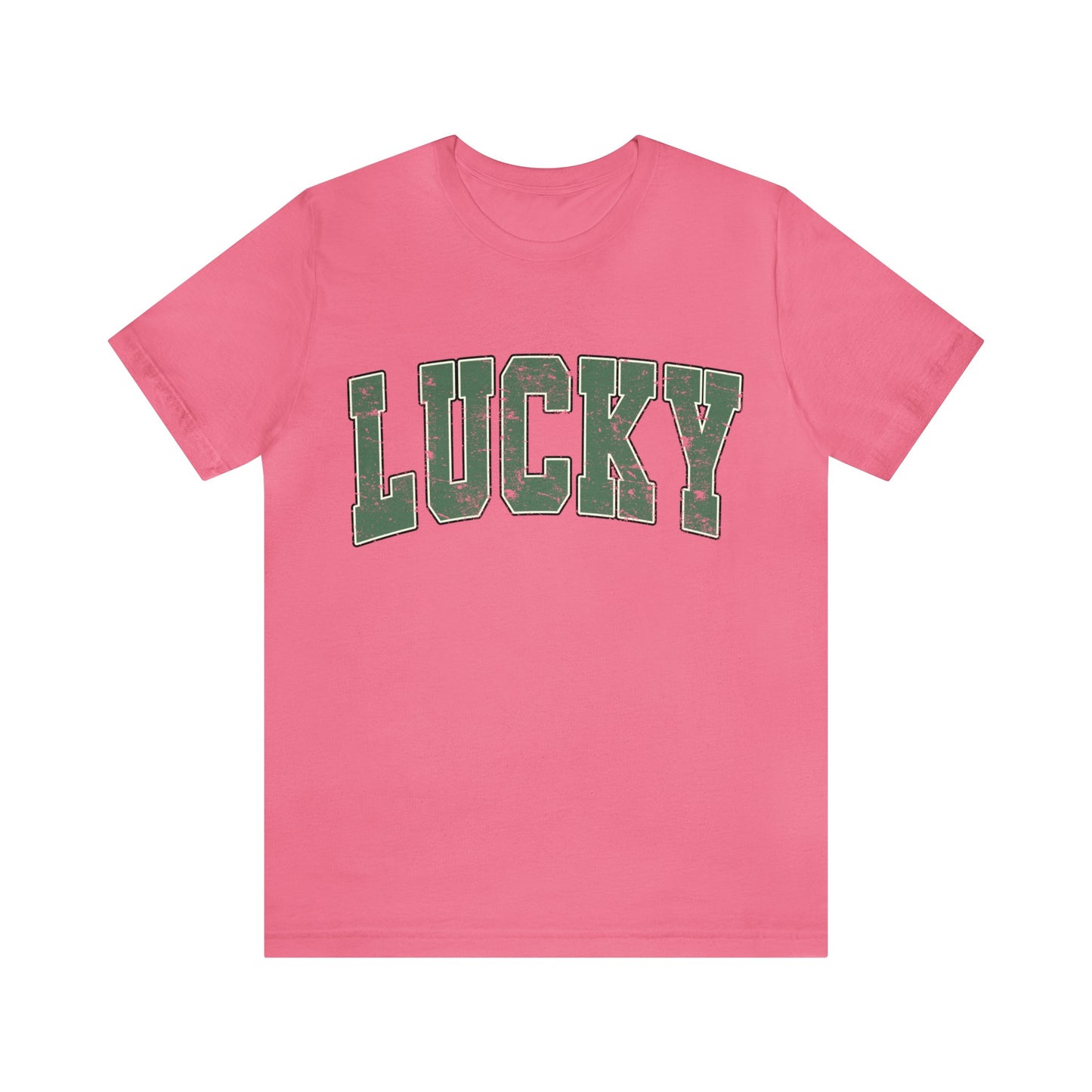 Lucky - Unisex Jersey Short Sleeve Tee - Adult T-Shirt