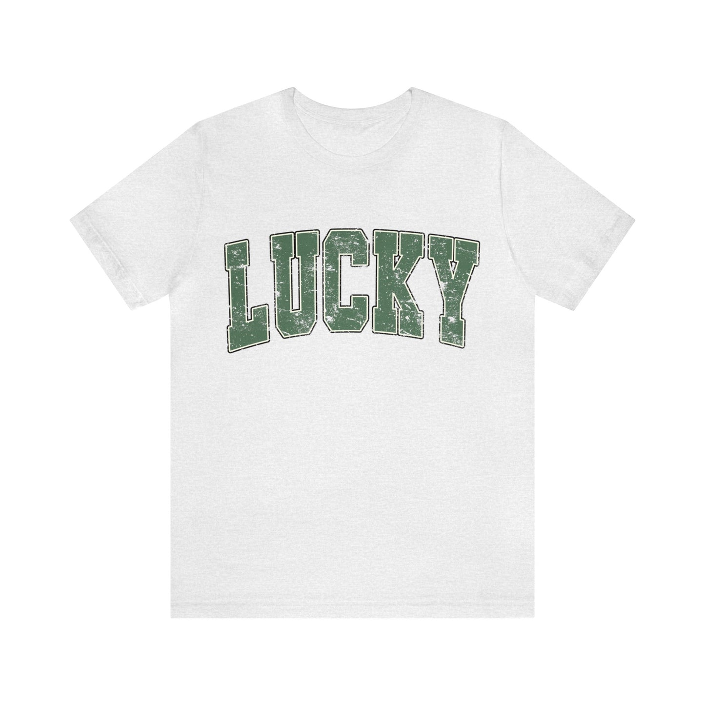 Lucky - Unisex Jersey Short Sleeve Tee - Adult T-Shirt