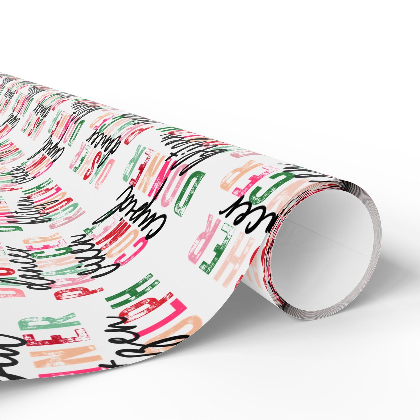 Reindeer Names Pattern - Wrapping Paper