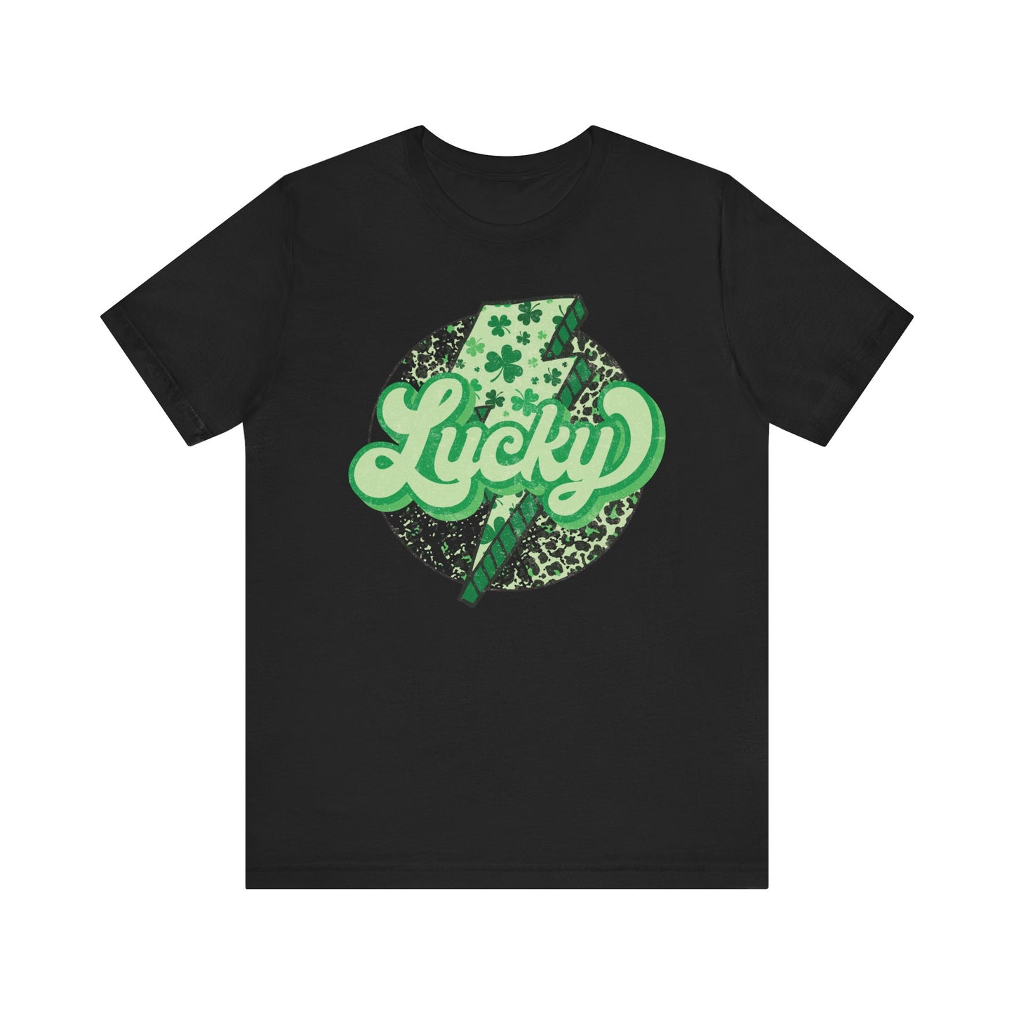 Lucky - Unisex Jersey Short Sleeve Tee - Adult T-Shirt