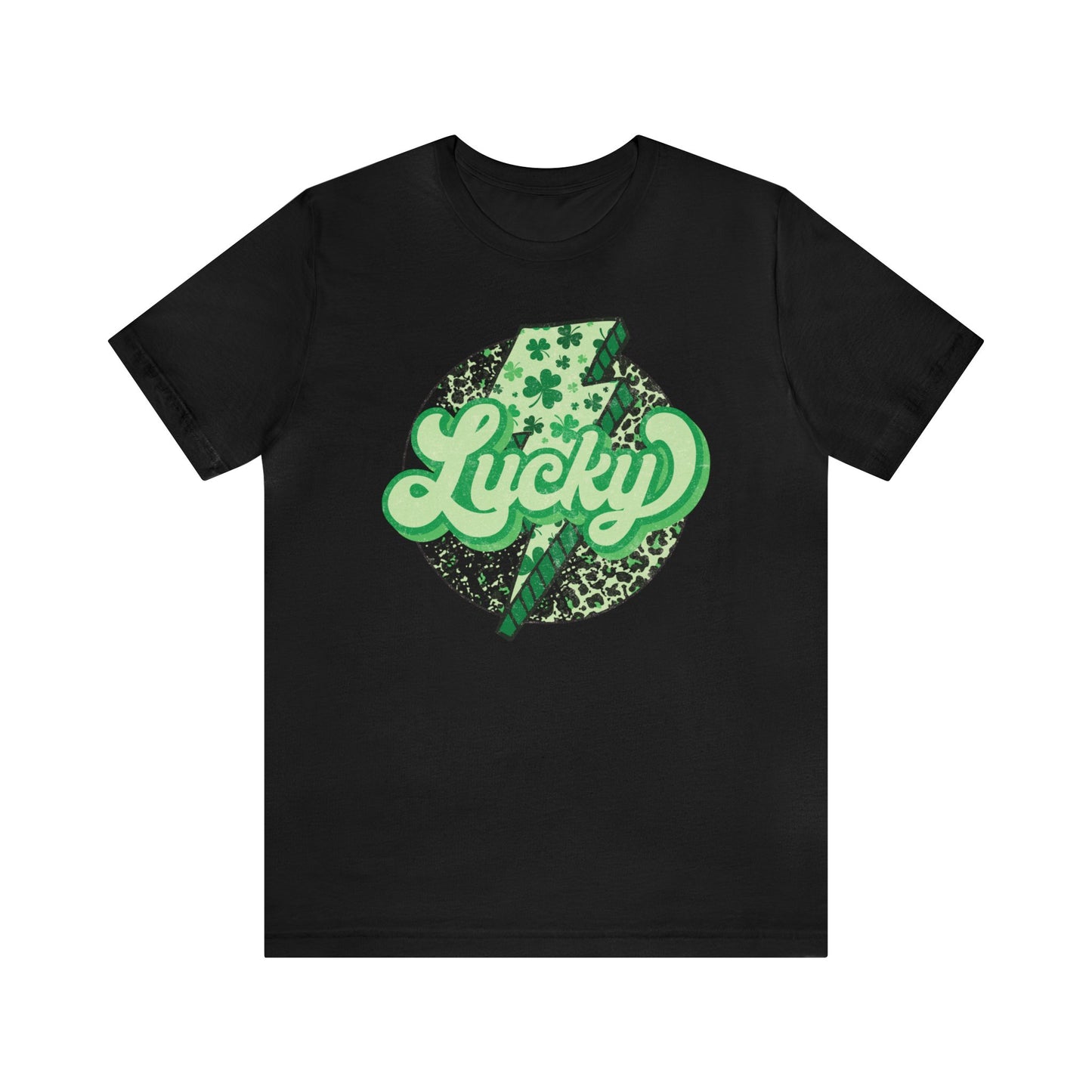 Lucky - Unisex Jersey Short Sleeve Tee - Adult T-Shirt