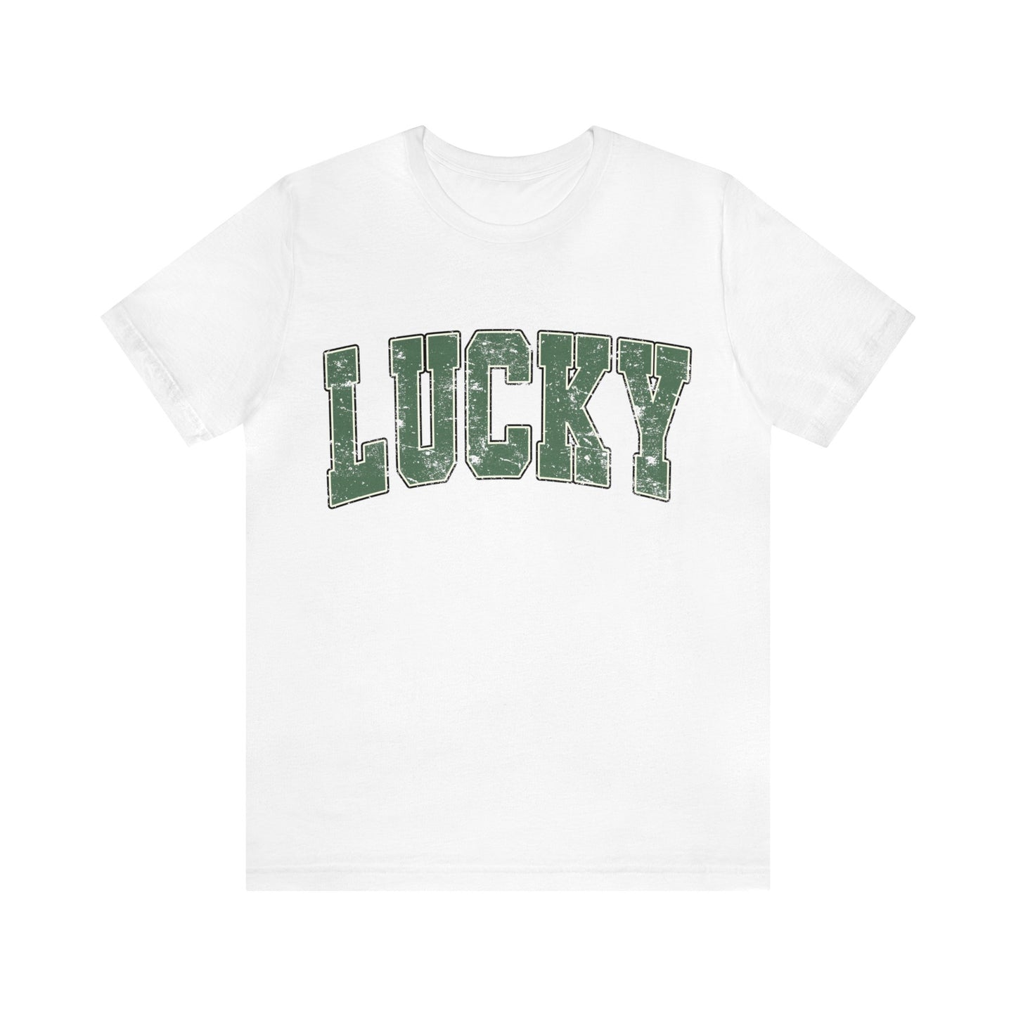 Lucky - Unisex Jersey Short Sleeve Tee - Adult T-Shirt