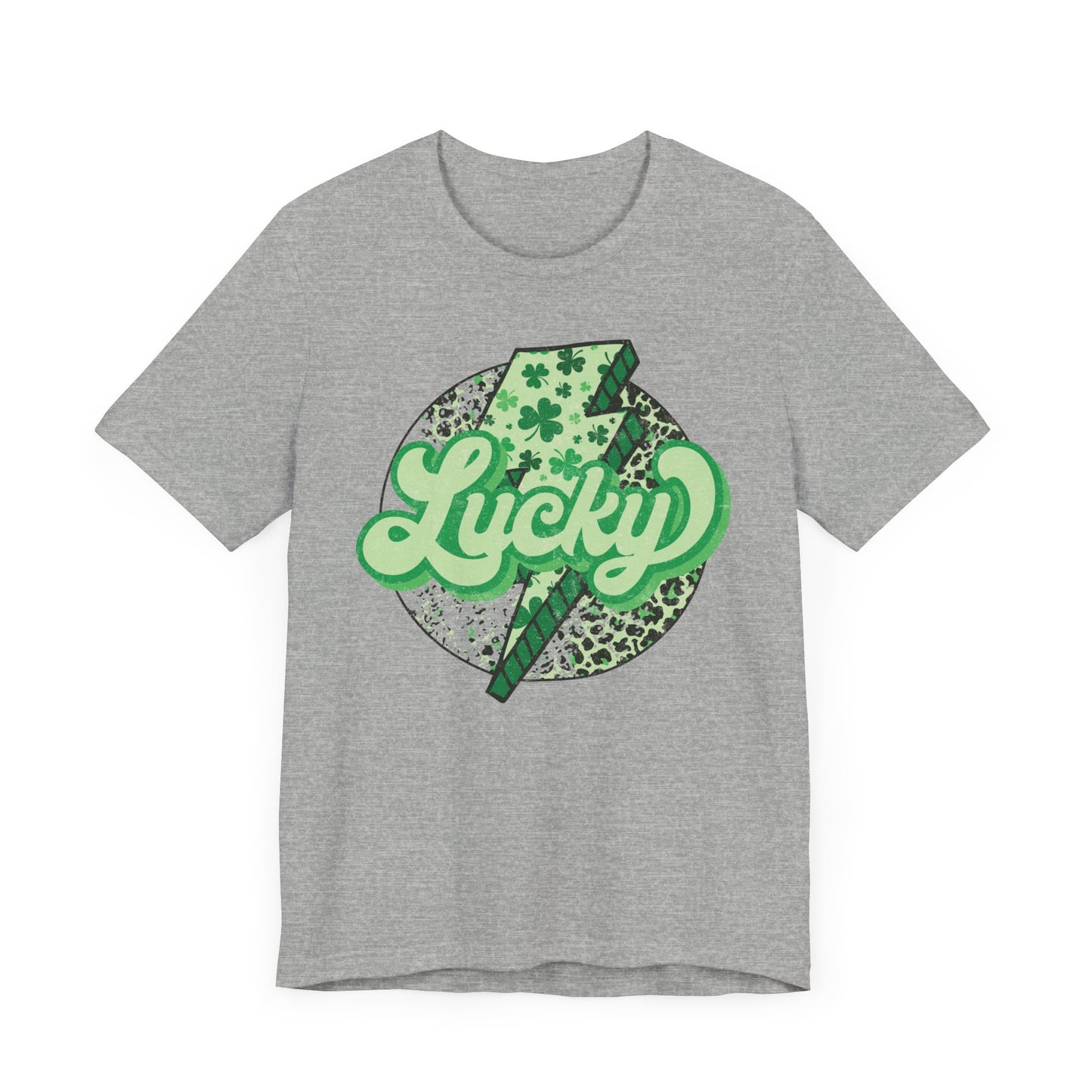 Lucky - Unisex Jersey Short Sleeve Tee - Adult T-Shirt