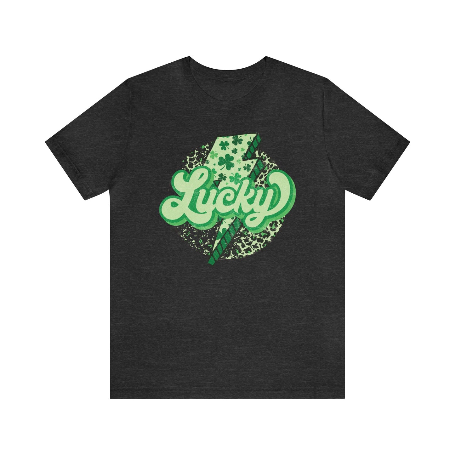 Lucky - Unisex Jersey Short Sleeve Tee - Adult T-Shirt