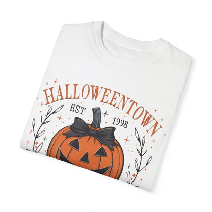 Halloweentown University Graphic T-Shirt | Spooky Season Tee | Halloween Pumpkin Shirt | Boutique Halloween Graphic Tee | Fall Spooky Shirt
