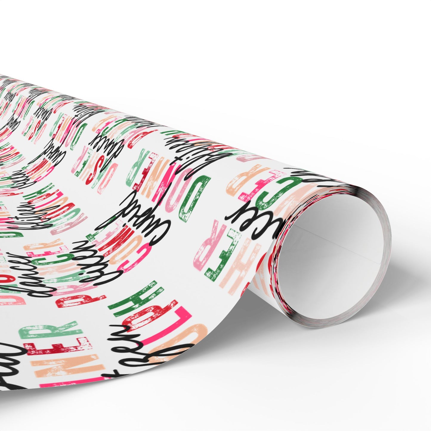 Reindeer Names Pattern - Wrapping Paper