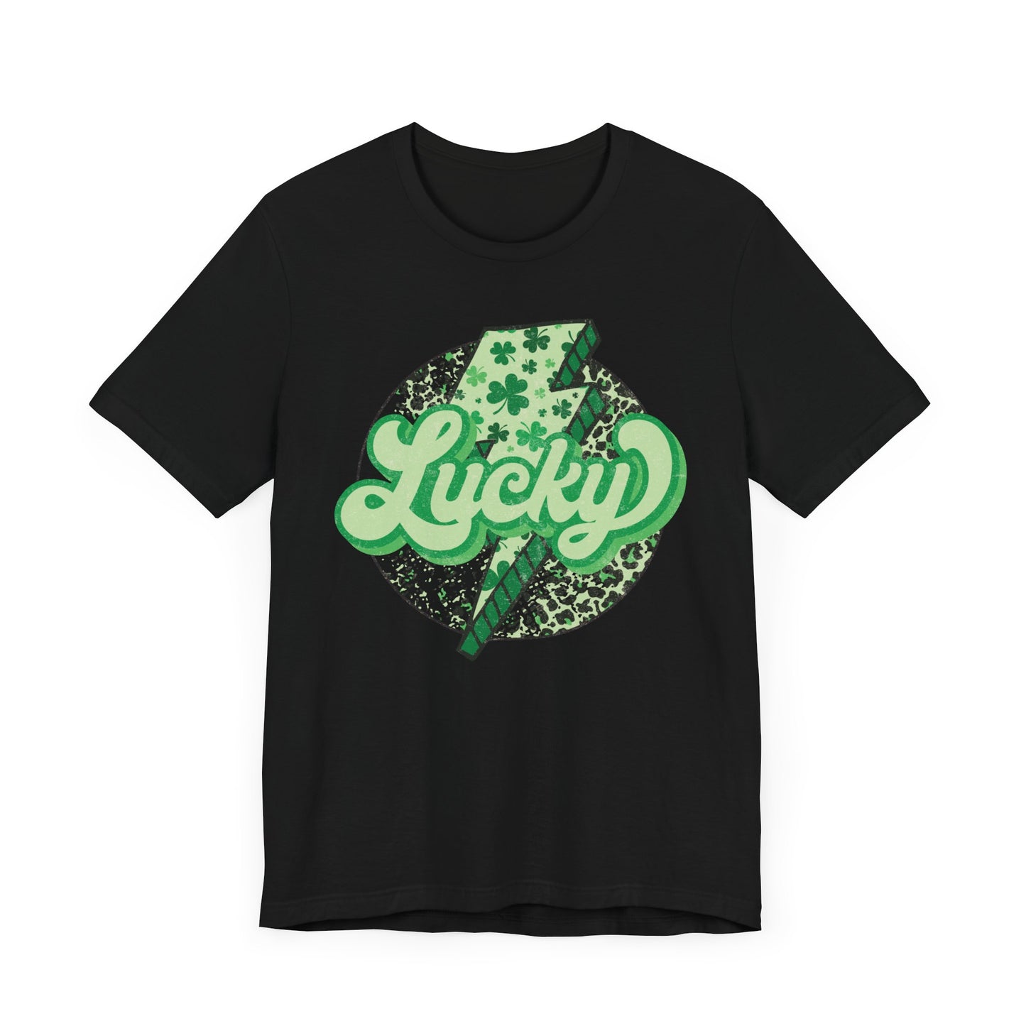 Lucky - Unisex Jersey Short Sleeve Tee - Adult T-Shirt