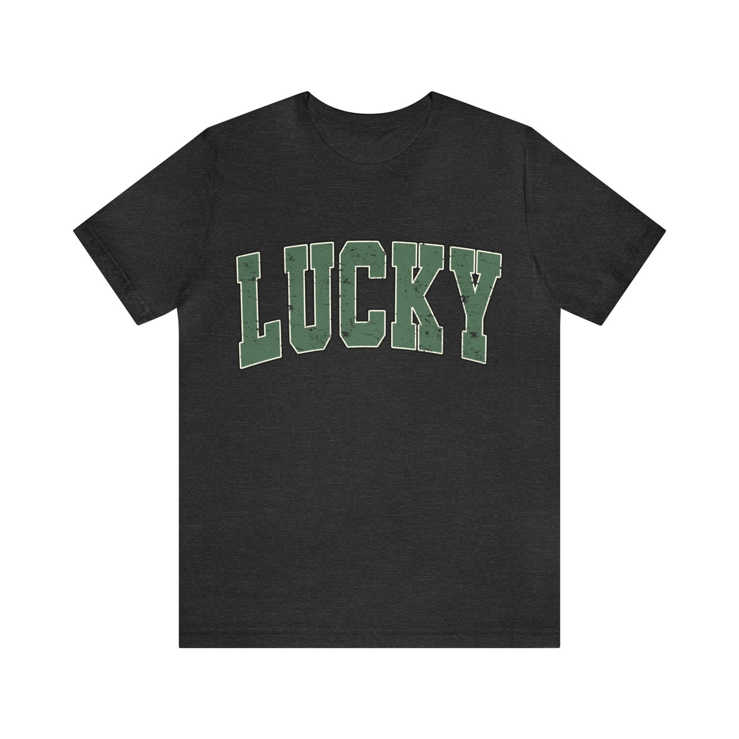 Lucky - Unisex Jersey Short Sleeve Tee - Adult T-Shirt