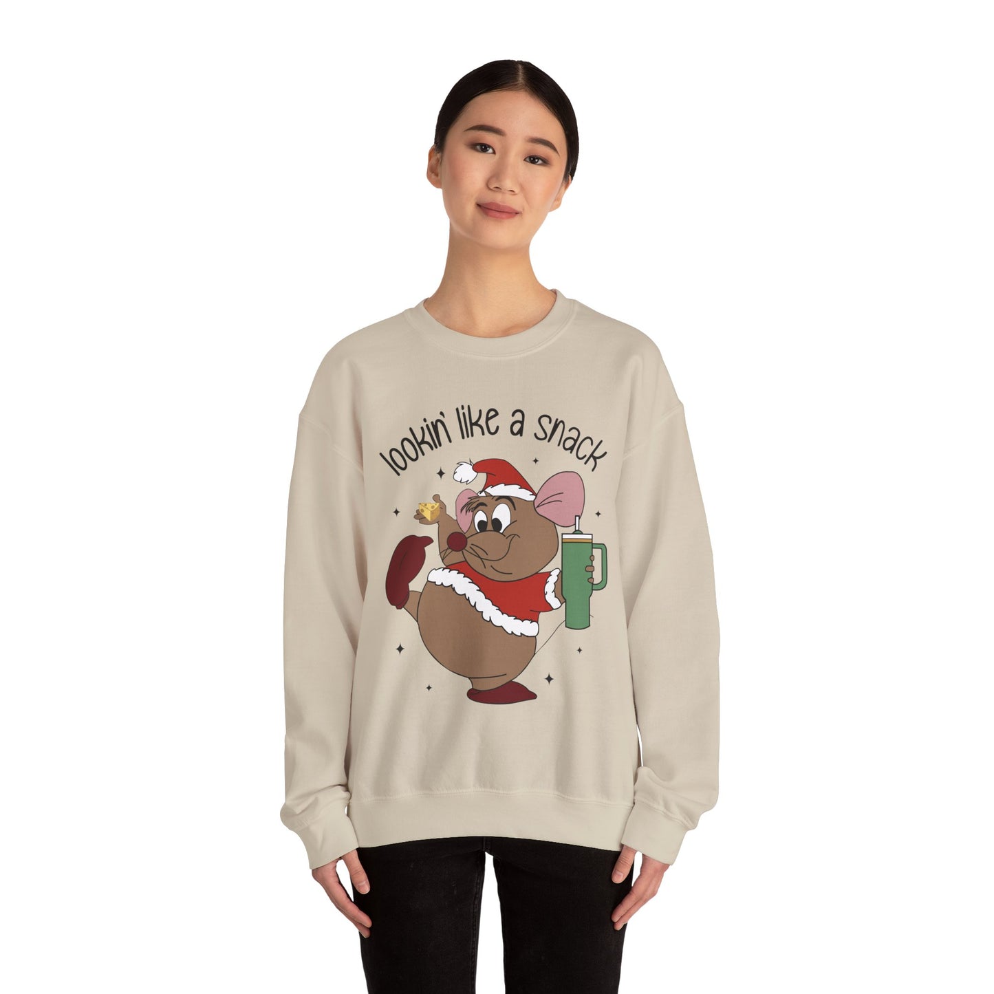 Lookin' Like A Snack - Unisex Heavy Blend™ Crewneck Sweatshirt - Adult