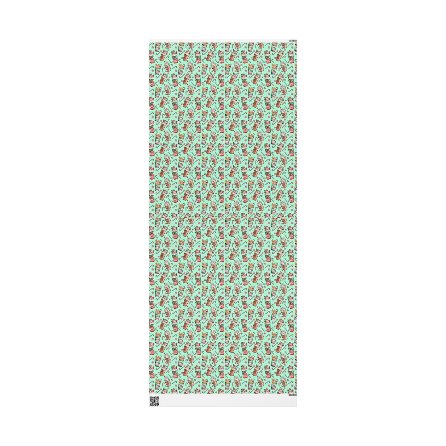 Christmas Latte Pattern - Wrapping Paper