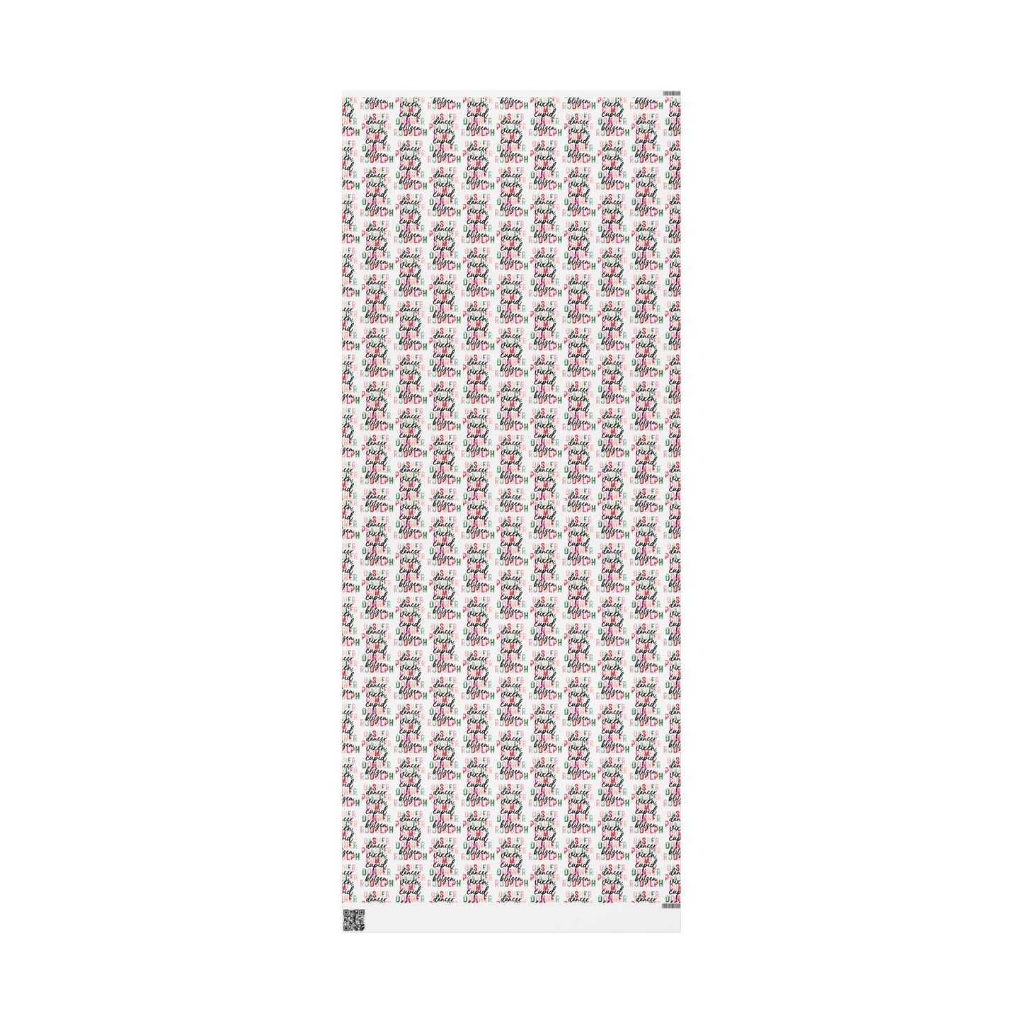 Reindeer Names Pattern - Wrapping Paper