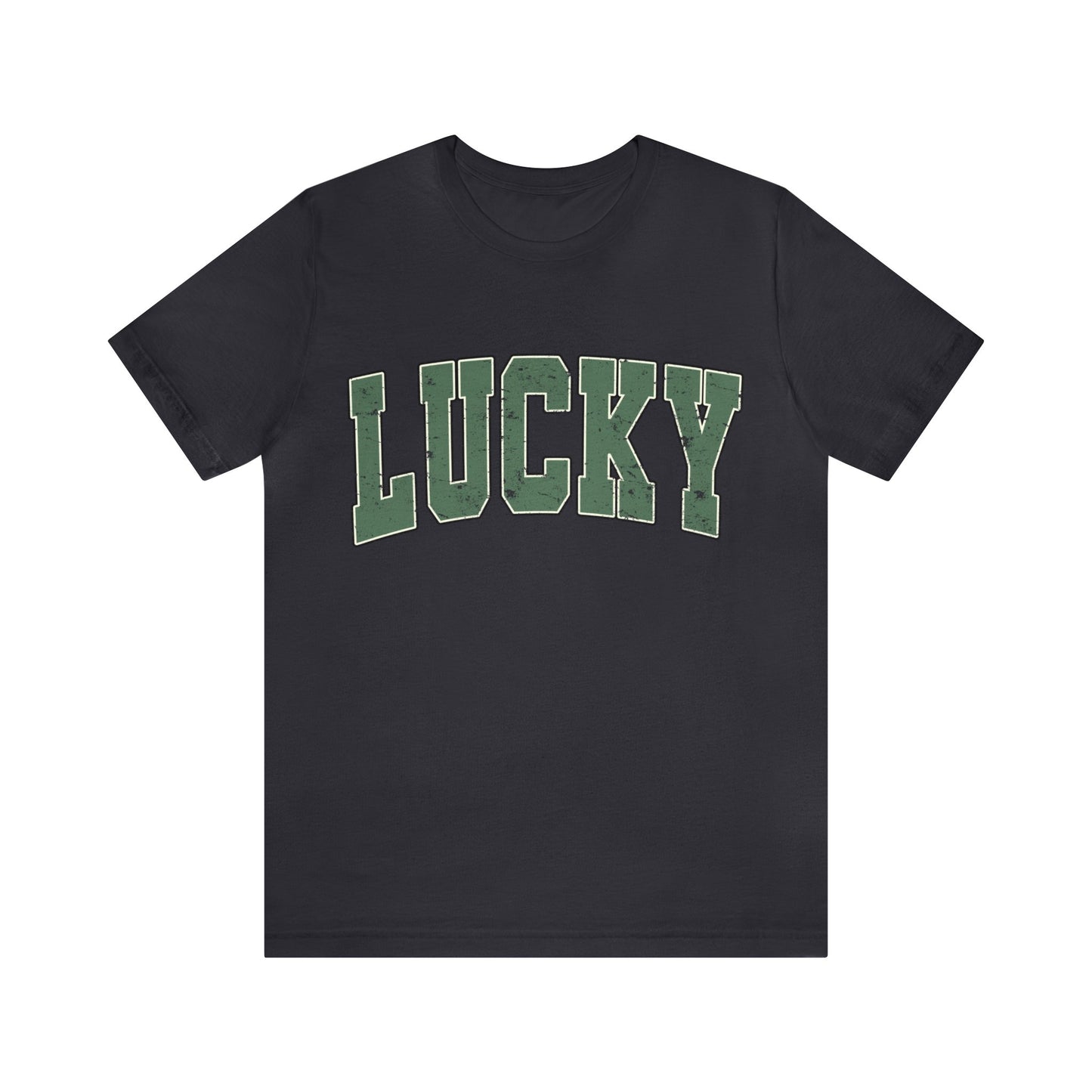 Lucky - Unisex Jersey Short Sleeve Tee - Adult T-Shirt