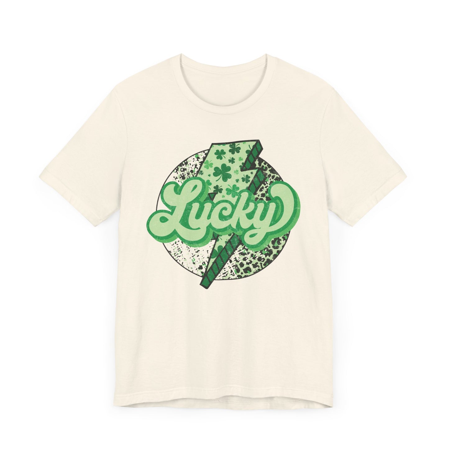 Lucky - Unisex Jersey Short Sleeve Tee - Adult T-Shirt