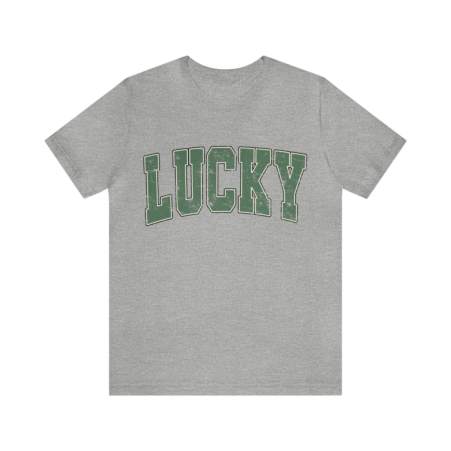 Lucky - Unisex Jersey Short Sleeve Tee - Adult T-Shirt