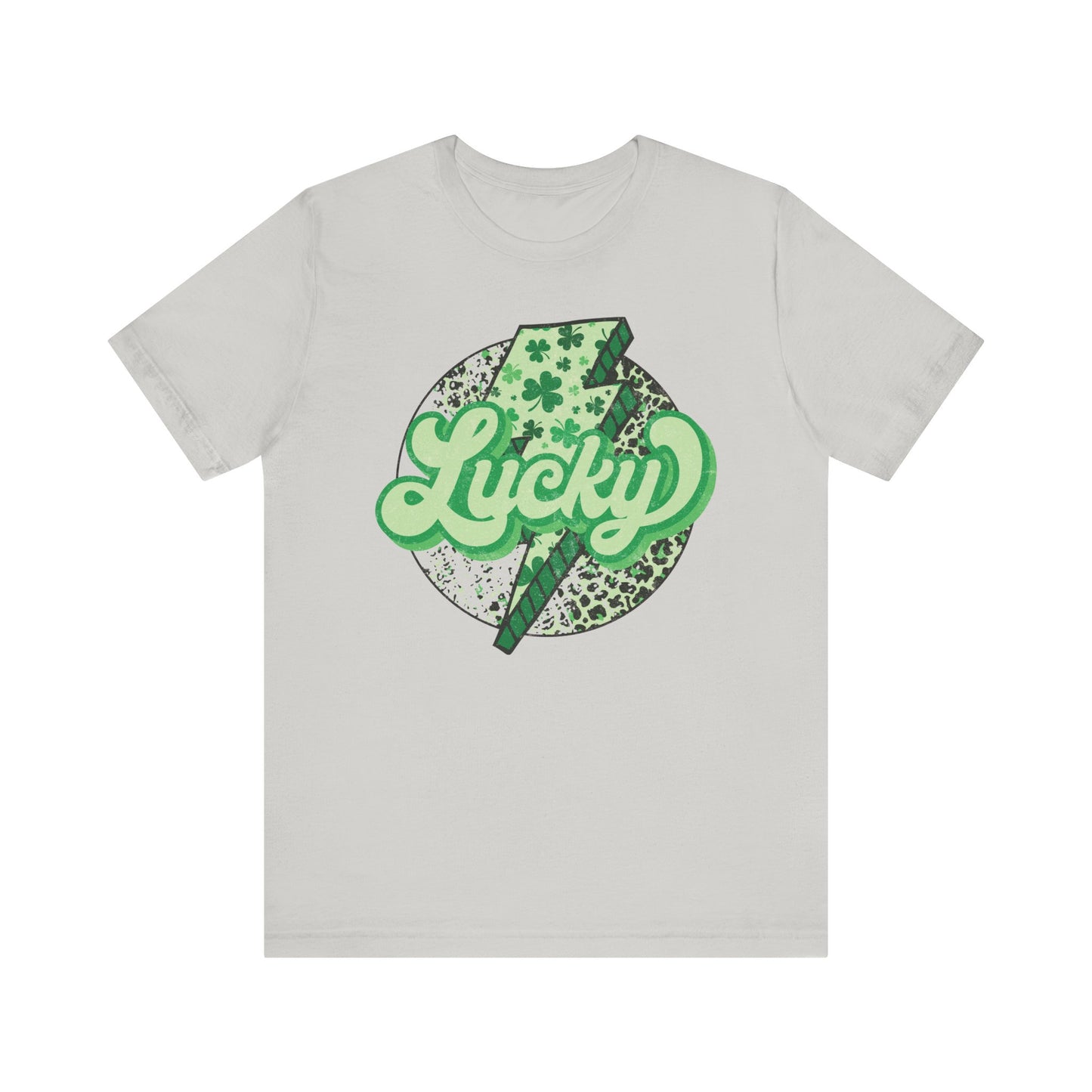 Lucky - Unisex Jersey Short Sleeve Tee - Adult T-Shirt