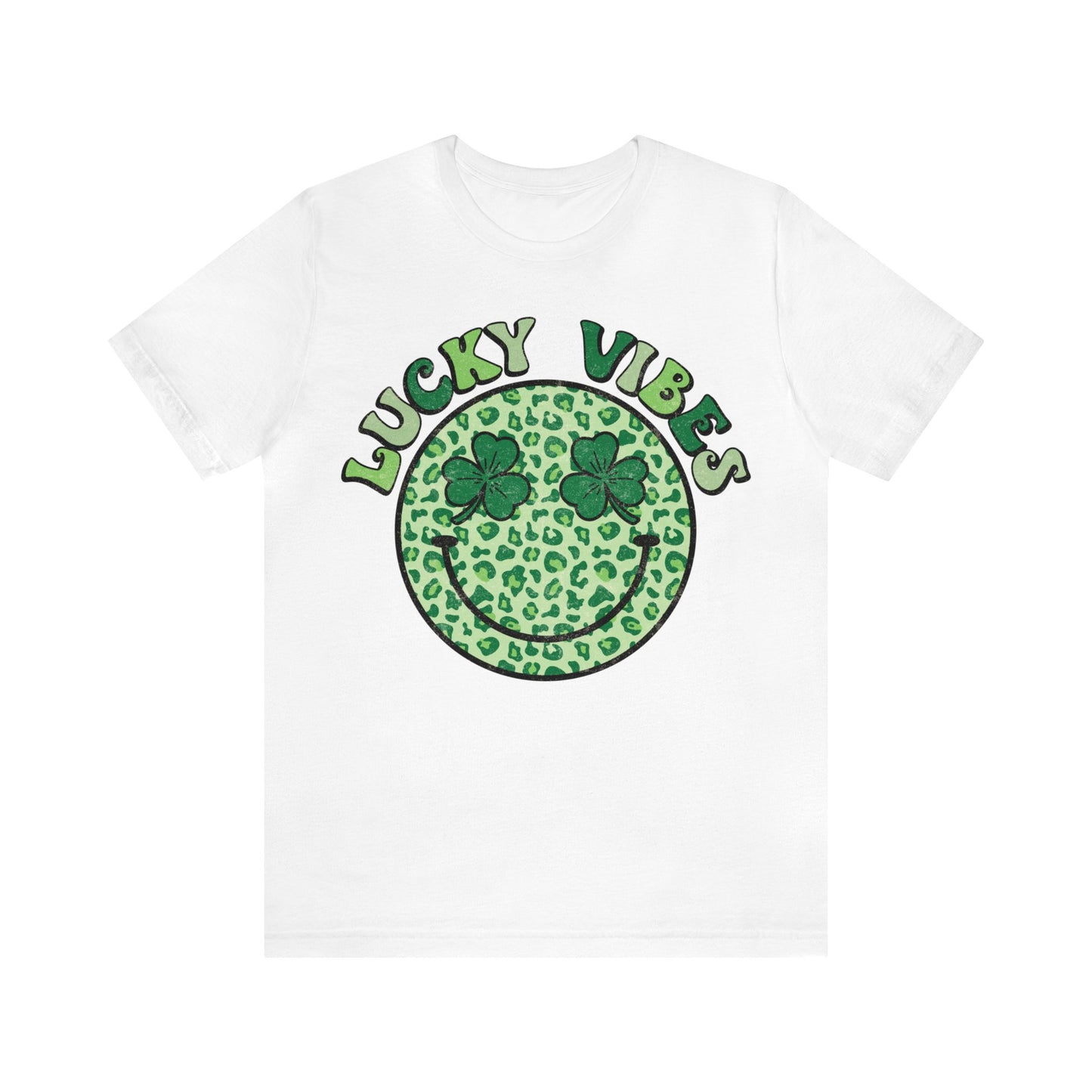 Lucky Vibes - Unisex Jersey Short Sleeve Tee - Adult T-Shirt