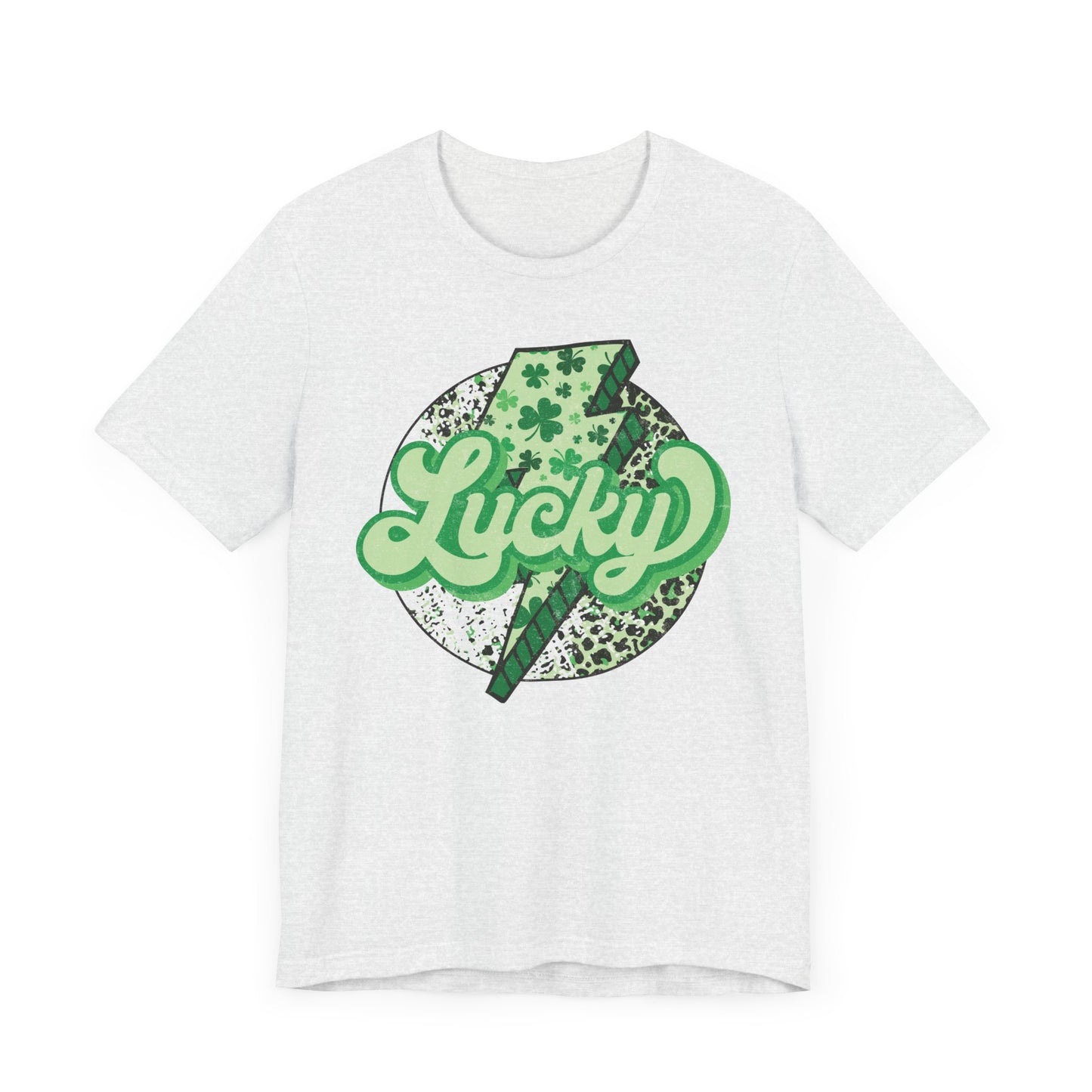 Lucky - Unisex Jersey Short Sleeve Tee - Adult T-Shirt